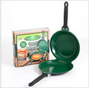 Frigideira Flip & Cook com Revestimento Cerâmico Dupla Face Revolucionária.