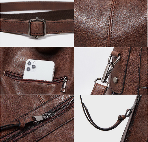 Bolsa Feminina Elegância Vintage - Luxo e Estilo em Cada Detalhe