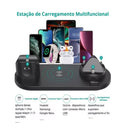 Estação de Carregamento Sem Fio 7 em 1 para iPhone, Apple Watch e AirPods .