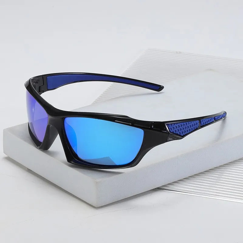 Óculos de sol polarizados para homens Design de luxo Uv400, Moda ao ar livre, Esportes, Pesca, Ciclismo e Proteção para os olhos .