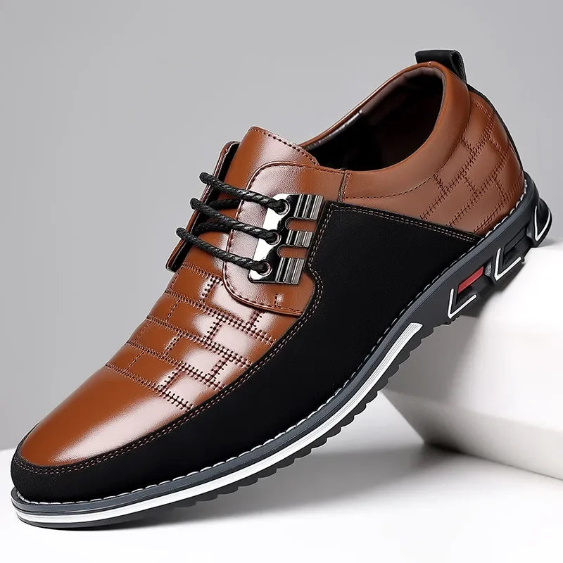 Sapatos Social Elite Confort, Estilo e Praticidade para Homens de Negócios.