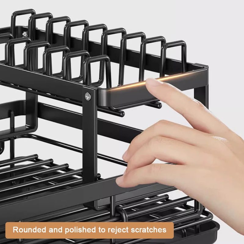 Escorredor de Pratos, Louças, Talheres e Utensílios de  Cozinha - Rack premium DuoDry.