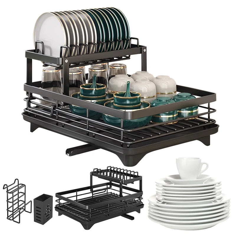 Escorredor de Pratos, Louças, Talheres e Utensílios de  Cozinha - Rack premium DuoDry.