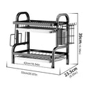 Escorredor de Pratos, Louças, Talheres e Utensílios de  Cozinha - Rack premium DuoDry.
