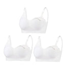 Sutiãs Para Mulheres Lactantes, Sustentação, Praticidade e Conforto Para as Mamães e Seus Bebês., 3 Peças.