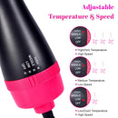 Escova Secadora Hair Genius 3 em 1, Com Pente Soprador Elétrico Para Alisamento e Modelagem de Cabelos.