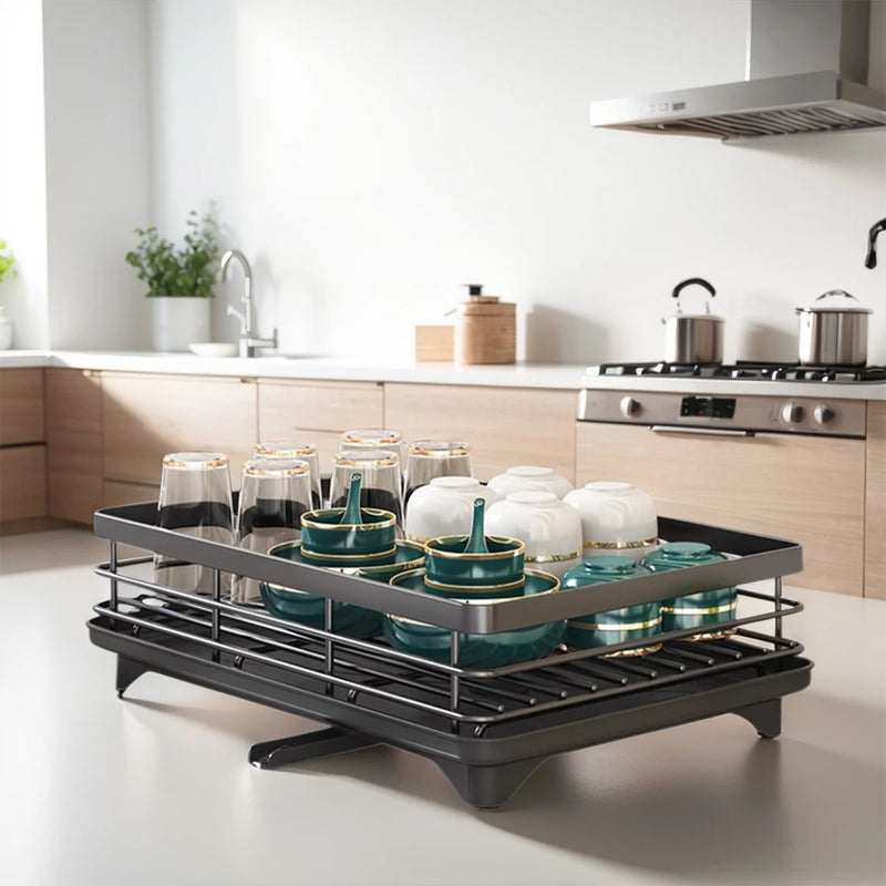 Escorredor de Pratos, Louças, Talheres e Utensílios de  Cozinha - Rack premium DuoDry.