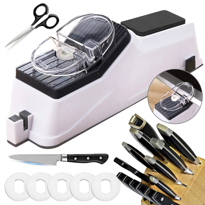 Afiador e Amolador Elétrico de Facas SharpMaster Pro .