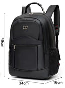 Mochila Top para Faculdade, Trabalho ou Escola, Bolsa Reforçada com Cabo de aço e Anti-transpirante.