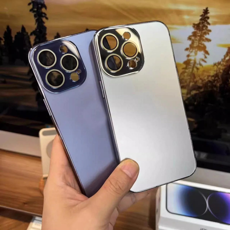 Capa Fosca Premium para iPhone 15,14,13,12,11 Pro Max.