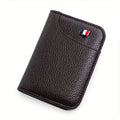 Carteira-Porta-Cartões de Couro Minimalista SlimCarry.