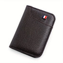Carteira-Porta-Cartões de Couro Minimalista SlimCarry.