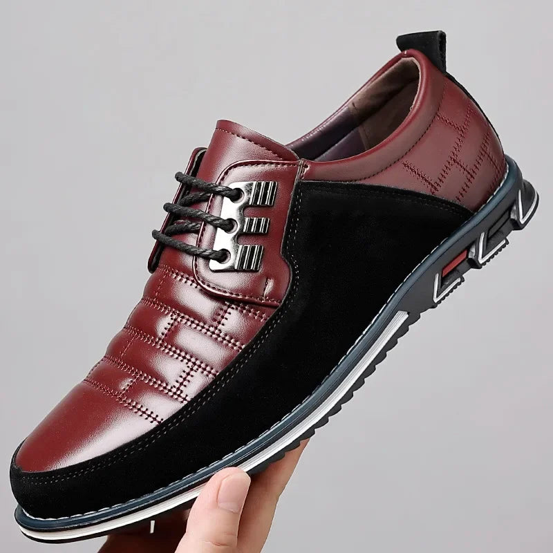 Sapatos Social Elite Confort, Estilo e Praticidade para Homens de Negócios.