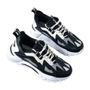 Tênis Masculinos Antiderrapantes Stride Pro, Calçado Super Top, Respirável em Malha e Costura em Couro.