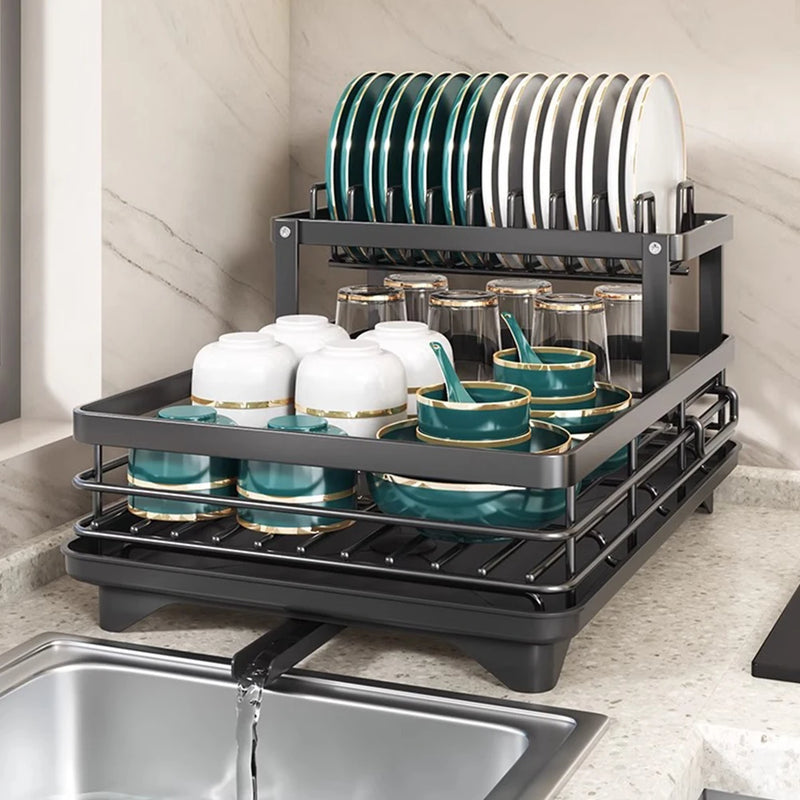 Escorredor de Pratos, Louças, Talheres e Utensílios de  Cozinha - Rack premium DuoDry.