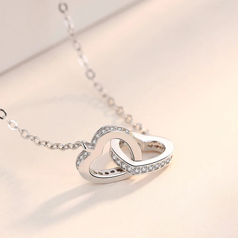 Colar Pingente Amor Eternizado Prata 925.