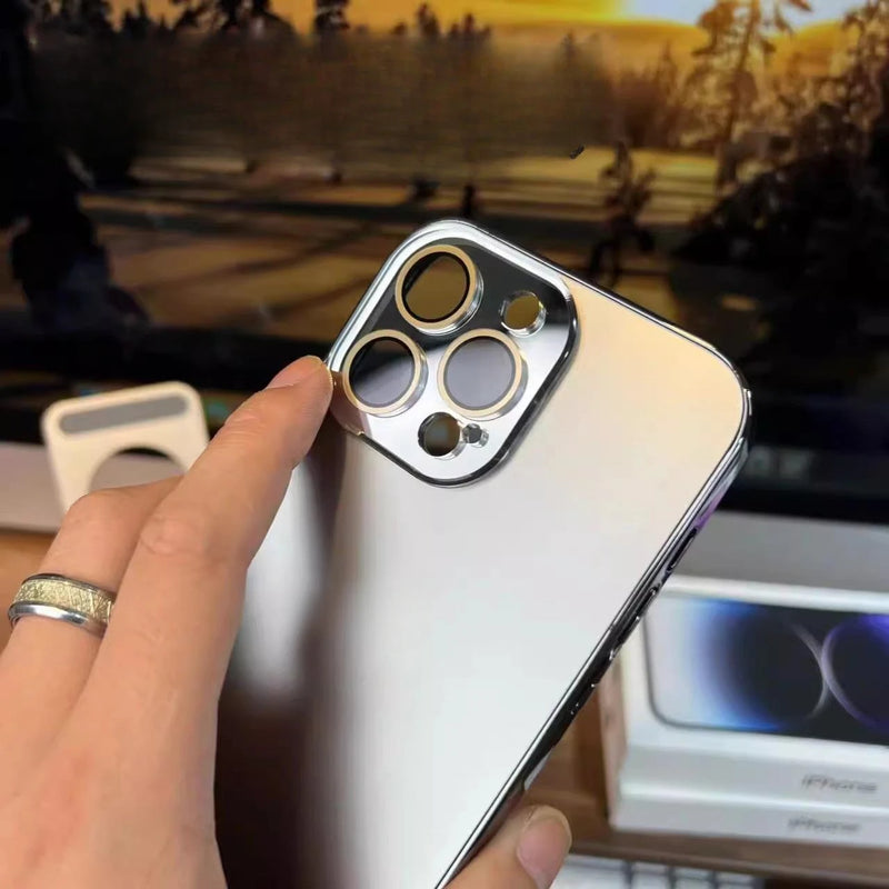 Capa Fosca Premium para iPhone 15,14,13,12,11 Pro Max.