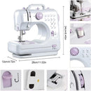 Mini Máquina Portátil de Costura Fácil 505A.