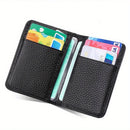 Carteira-Porta-Cartões de Couro Minimalista SlimCarry.