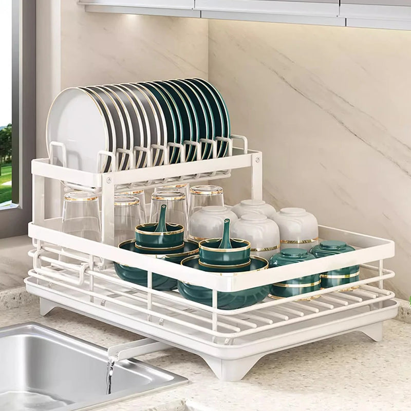 Escorredor de Pratos, Louças, Talheres e Utensílios de  Cozinha - Rack premium DuoDry.