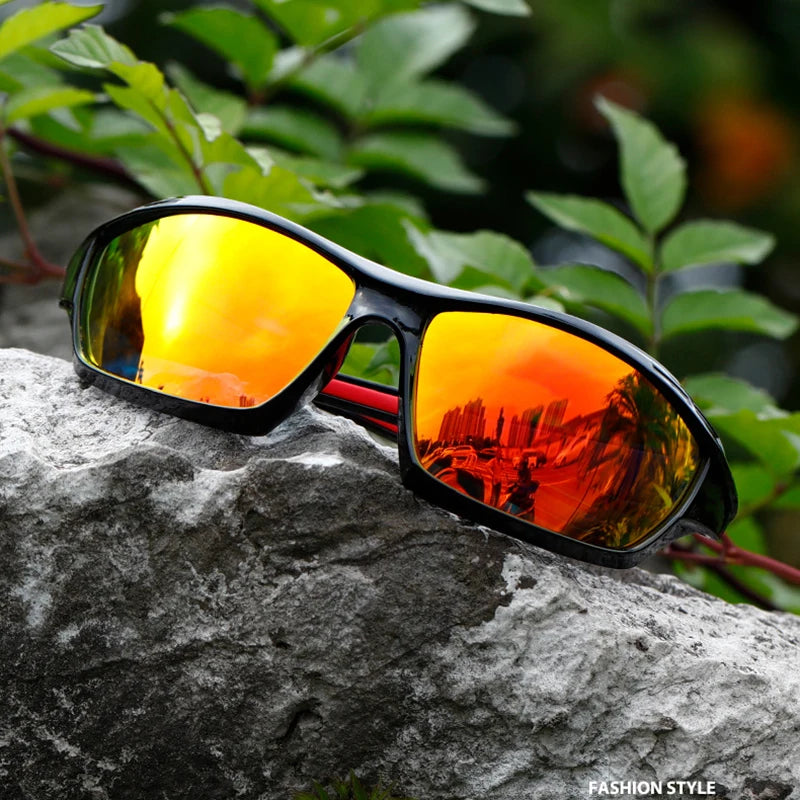 Óculos de sol polarizados para homens Design de luxo Uv400, Moda ao ar livre, Esportes, Pesca, Ciclismo e Proteção para os olhos .