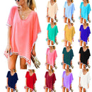 Saída de Praia Kaftan Glam Chiffon 2025 – Elegância e Conforto na Praia.