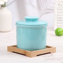 Manteigueira Francesa Elegância Gourmet: Kit Cerâmico Multiuso.