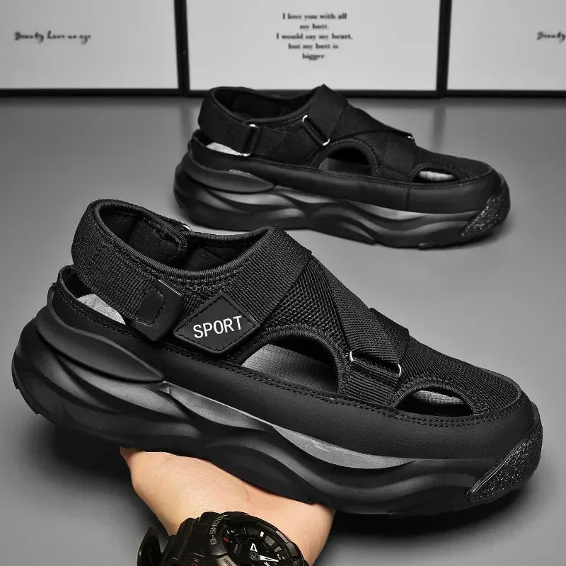 Sandália Masculina Ortopédica SportFlex 2025 – Conforto e Estilo em Todos os Passos.