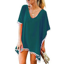 Saída de Praia Kaftan Glam Chiffon 2025 – Elegância e Conforto na Praia.