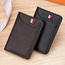Carteira-Porta-Cartões de Couro Minimalista SlimCarry.