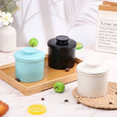 Manteigueira Francesa Elegância Gourmet: Kit Cerâmico Multiuso.