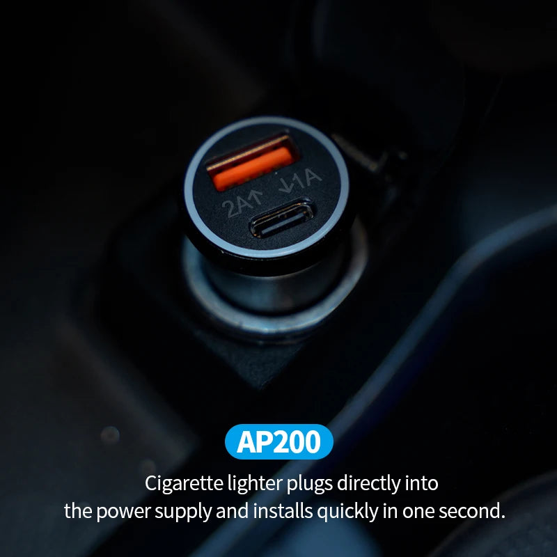 Carregador e Rastreador GPS Automotivo Track Charge Pro .