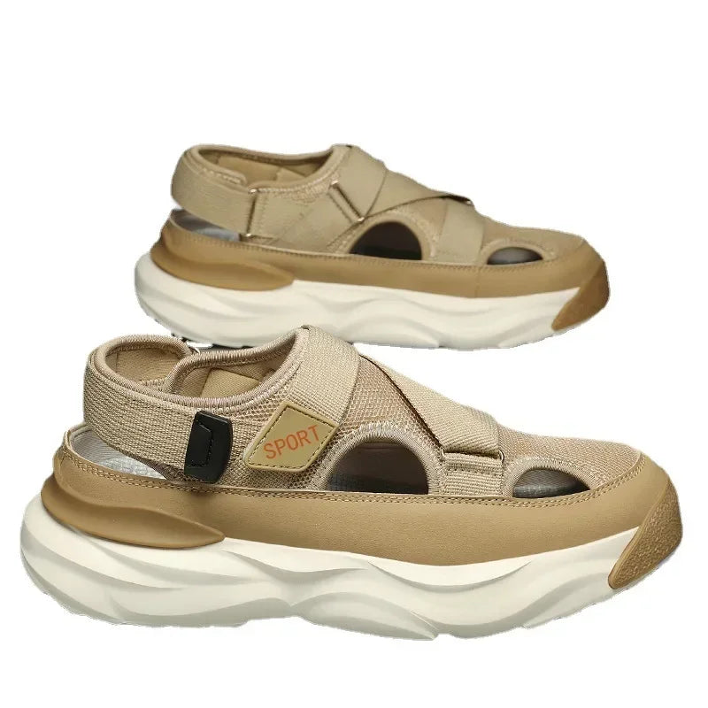 Sandália Masculina Ortopédica SportFlex 2025 – Conforto e Estilo em Todos os Passos.