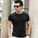 Camiseta Esportiva Masculina de Verão Respirável.