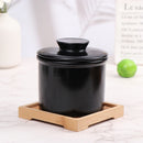Manteigueira Francesa Elegância Gourmet: Kit Cerâmico Multiuso.