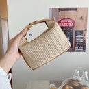 Bolsa de Palha Estilo Praia - Moda Verão.