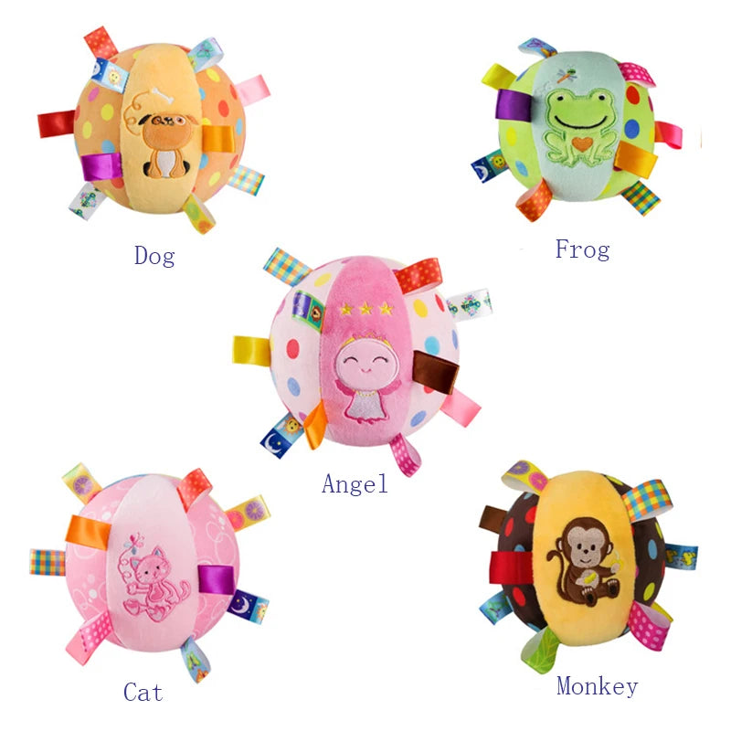 Brinquedo Interativo Para Cães e Gatos, Bola de Pelúcia Mordida Premium.